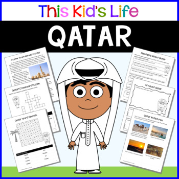 Preview of Qatar Country Study: Reading & Writing + Google Slides/PPT Distance Learning