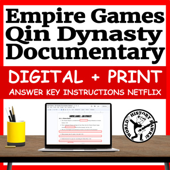 Preview of Qin Dynasty Documentary Handout - Ancient China Shi Huangdi Netflix Empire Games