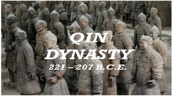 Preview of Qin Dynasty NOTES