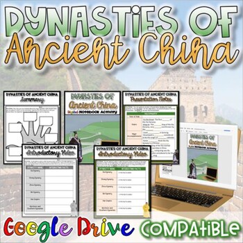 Preview of Dynasties of Ancient China: Reading & Guided Notes - Print and Digital