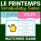 Qu’est-ce que c’est? French Spring Vocabulary GAME | Digit