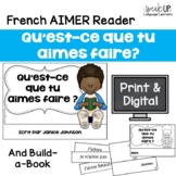 French Verbe Aimer with Infinitive Verbs Print & Digital R