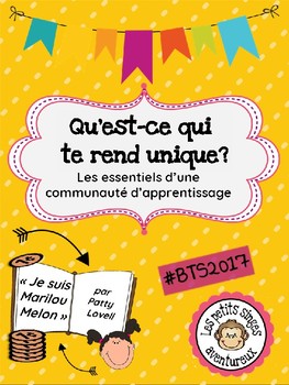 Preview of Qu'est-ce qui te rend unique? #BTS2017