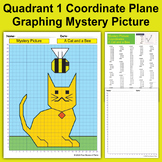 Quadrant 1 Coordinate Plane Graphing Mystery Spring Pictur