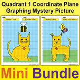 Quadrant 1 Coordinate Plane Graphing Mystery Spring Pictur