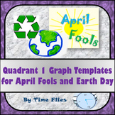 Earth Day and April Fools Day Quadrant 1 Graphs