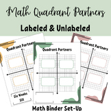 Quadrant Partners- Math Partner Pages (clock partners)