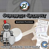 Quadratic Catapult -- Physics & Algebra STEM - 21st Century Math Project