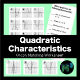 Quadratic Characteristics Graph Match