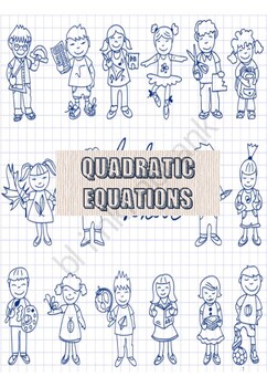 Preview of Quadratic Equation: Completing the square method