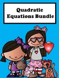 Quadratic Equations: Bundle