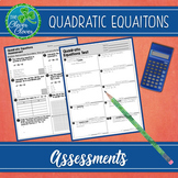 Quadratic Equations Assessments