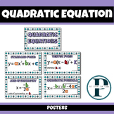 Quadratic Equations Poster Set