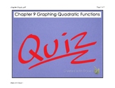 Quadratic Equations Quiz