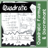 Quadratic Formula (& derivation) and Discriminant | Handwr