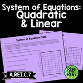 Quadratic and Linear System of Equations, Free