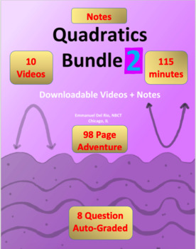 Preview of Quadratic Functions Bundle 2