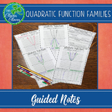 Quadratic Functions - Guided Notes