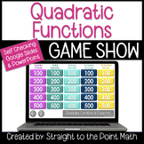 Quadratic Functions | Jeopardy Game | Algebra 1 | Google S