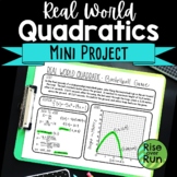Quadratic Functions Mini Project or Extra Credit
