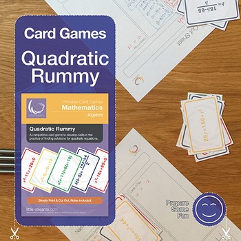Preview of Quadratic Rummy Card Game