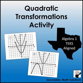 Preview of Quadratic Transformations Activity
