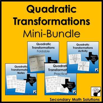 Preview of Quadratic Transformations Mini-Bundle