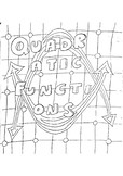 Quadratic functions coloring page