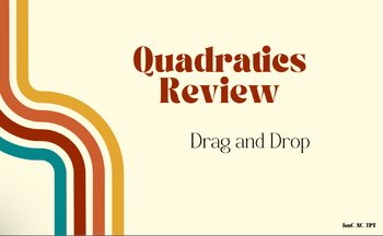 Preview of Quadratics Solutions Review- GOOGLE SLIDES- DIGITAL ACTIVITY