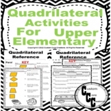 Quadrilateral Activities for Upper Grades Elementary