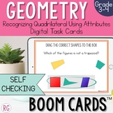 Quadrilateral Attributes BOOM Cards TM