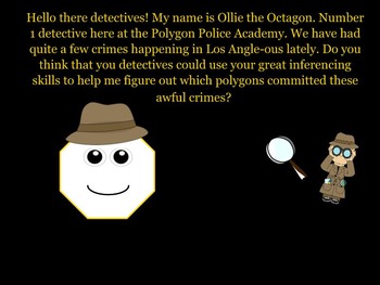 Preview of Quadrilateral Detective SMART