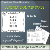 Quadrilateral Detective Task Cards:Is It a Parallelogram Activity