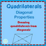 Quadrilateral Diagonal Properties and Measurement