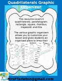 Quadrilateral Graphic Organizer