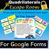 Quadrilateral Hierarchy Classify Quadrilateral Escape Room