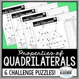 Quadrilateral Properties | Challenge Puzzles