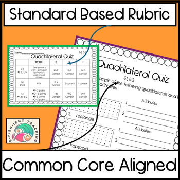 Quadrilateral Quiz By Finding The Fish Teachers Pay Teachers