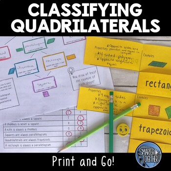 Preview of Classifying Quadrilaterals