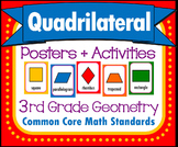Quadrilaterals, Common Core Geometry, Math Set