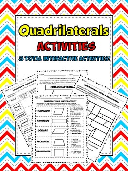 Quadrilaterals Activities by The Five STAAR Teacher | TpT