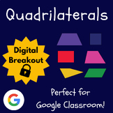 Quadrilaterals Escape Room | Geometry Digital Breakout
