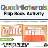 Quadrilaterals Flap Book and Interactive Notebook Activity