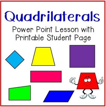 Preview of Quadrilaterals Power Point