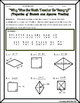 Quadrilaterals - Properties of Rhombi and Squares Riddle Worksheet