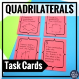 Quadrilaterals Task Cards