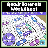 Quadrilaterals Worksheet 