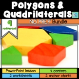 Quadrilaterals and Polygons Geometry Bundle
