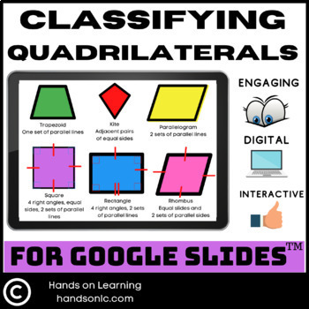 Preview of Quadrilaterals for Google Slides