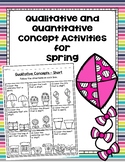 Qualitative and Quantitative Concept Activities for Spring